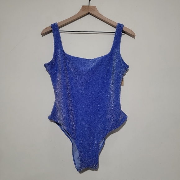 Berlook The Backless Lurex Glitter Swimsuit - Picture 2 of 7